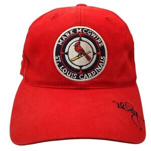 MLB Mark McGuire St. Louis Cardinals Cap Strap‎ Back Baseball Hat Annco